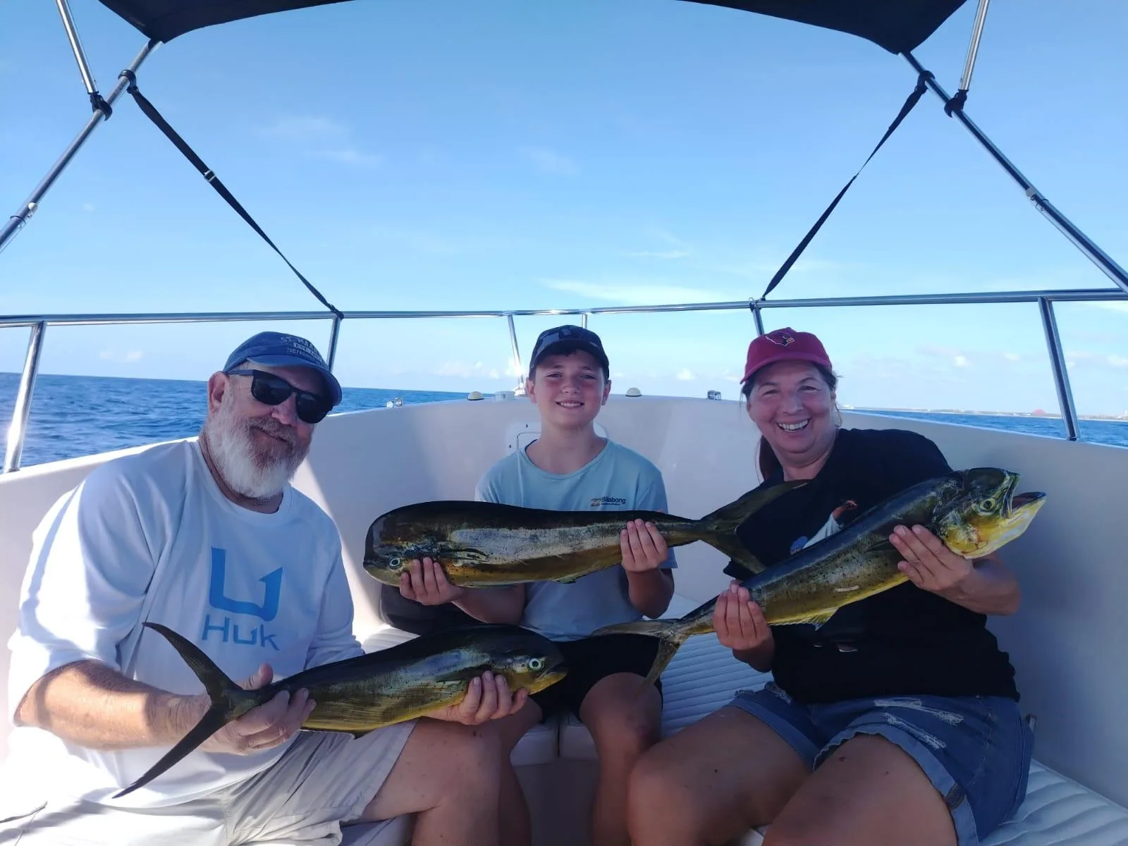 Deep sea fishing charter aboard Sea Candy, Cozumel