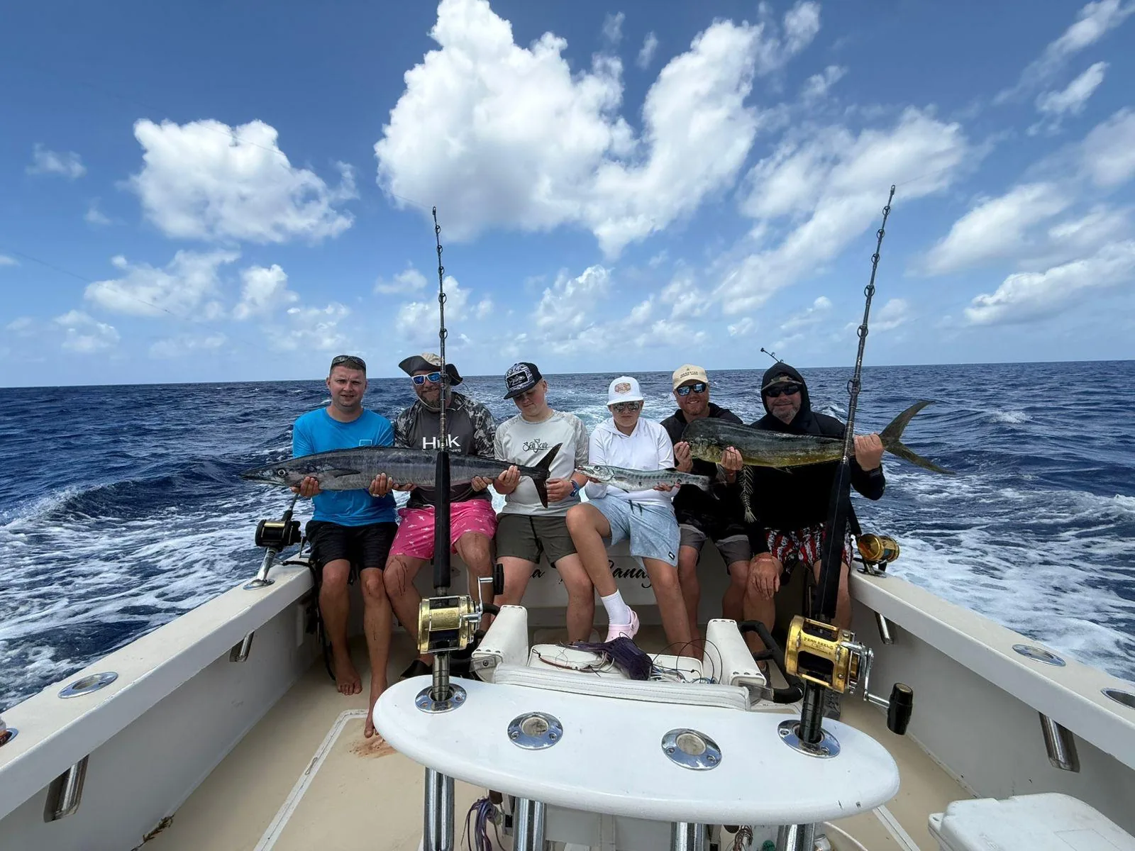 Deep sea fishing charter aboard Sea Candy, Cozumel