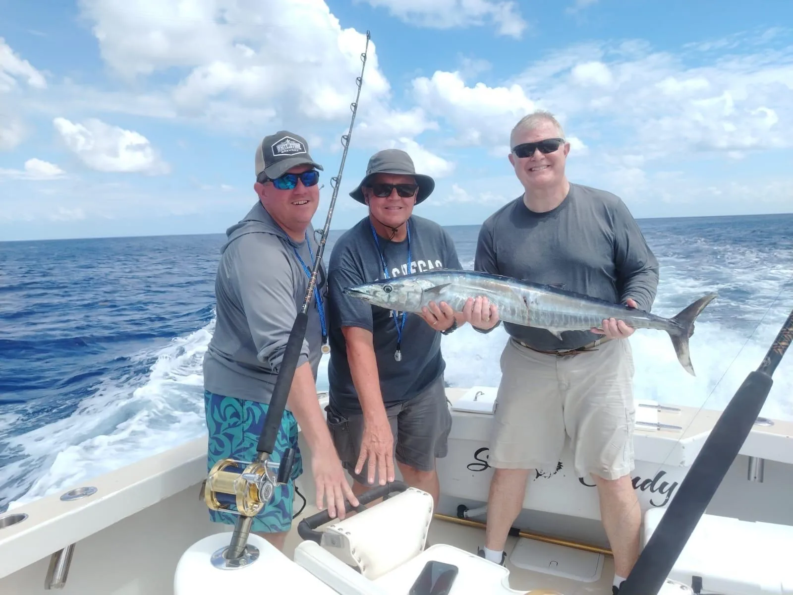 Deep sea fishing charter aboard Sea Candy, Cozumel