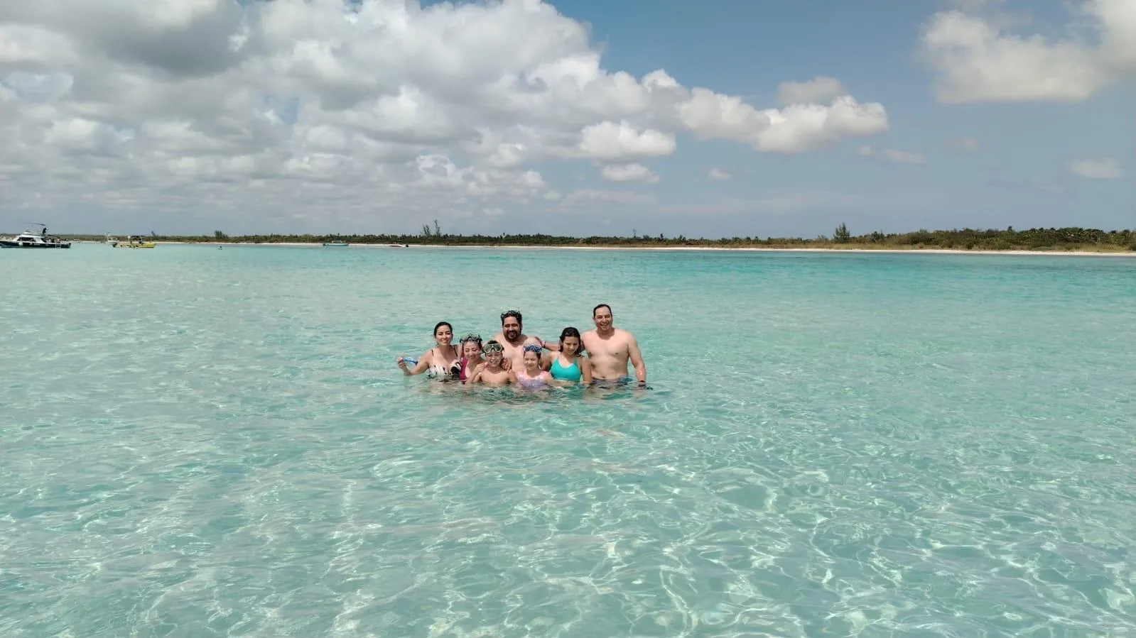Snorkeling at El Cielo and El Cielito sandbar, Cozumel
