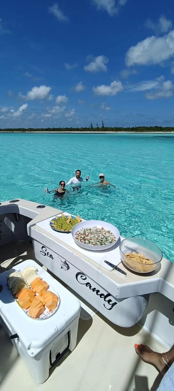 Snorkeling at El Cielo and El Cielito sandbar, Cozumel